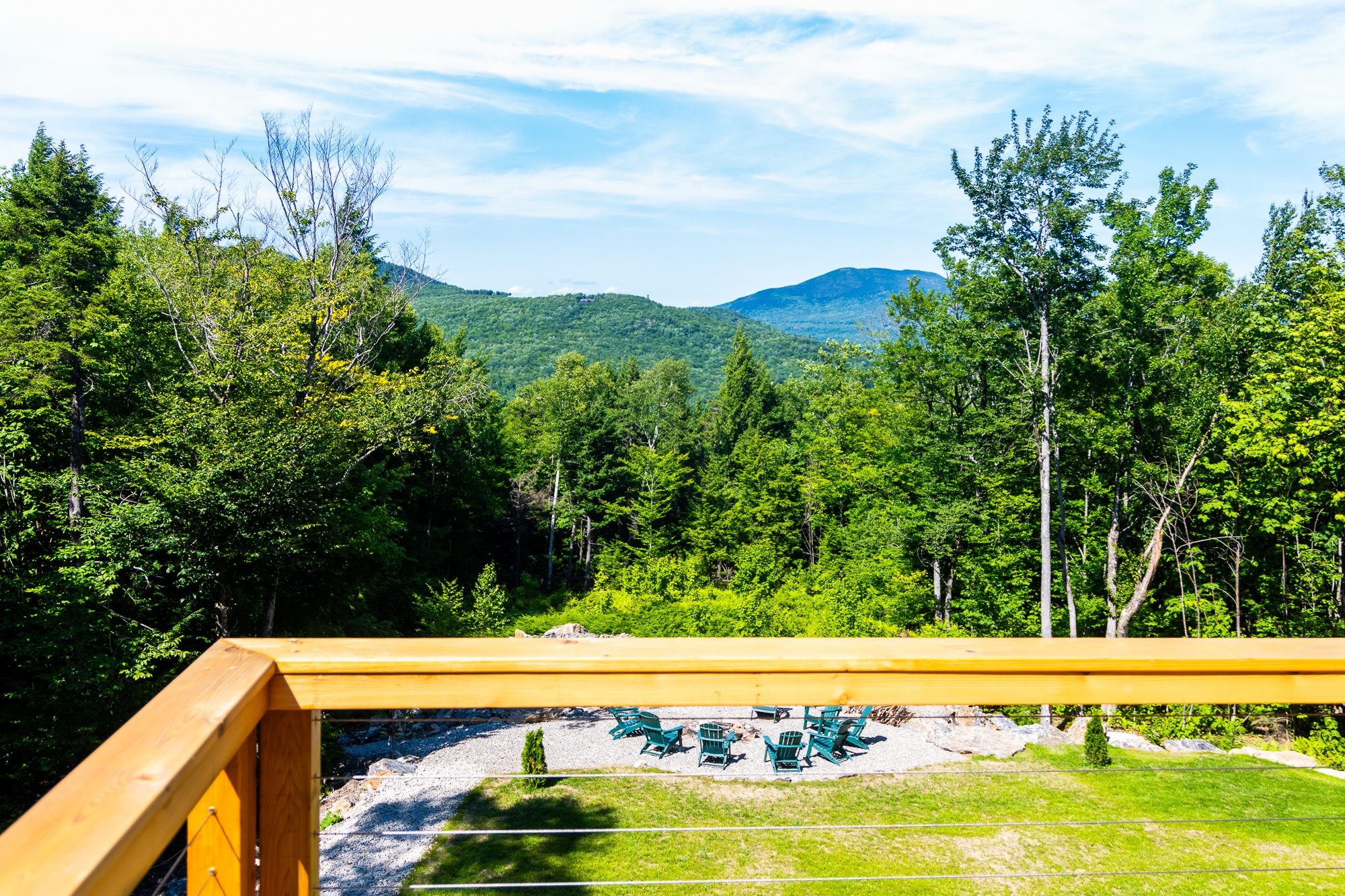 The view from The Tourmaline · Summer photograph